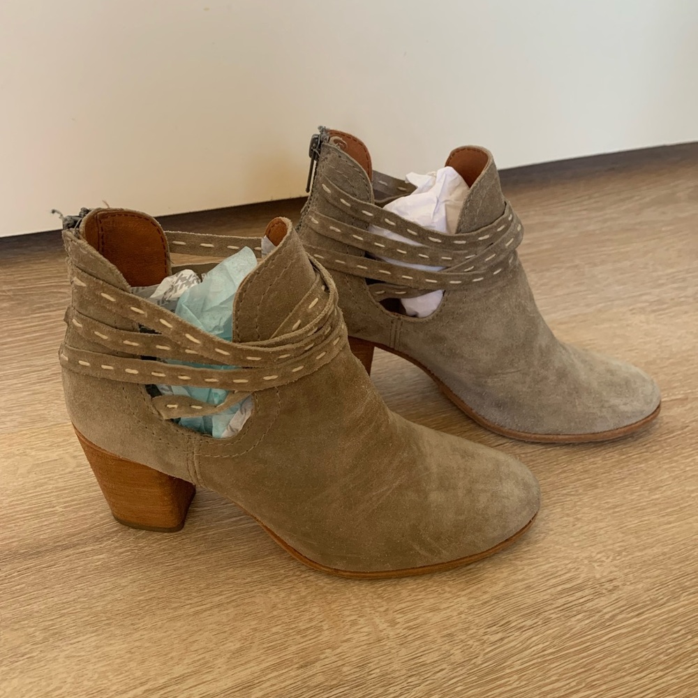 Frye Naomi Pickstitch Shootie Boot